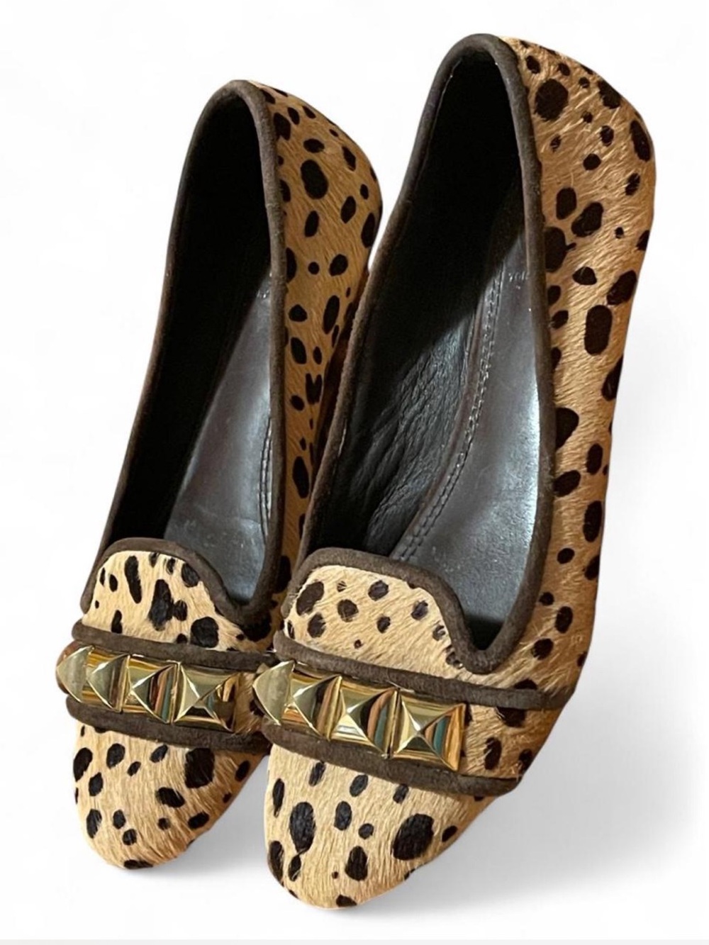 Authentic Tory Burch Asher Studded Smoking Slippers / Loafers Size 6.5 - Picture 5 of 8